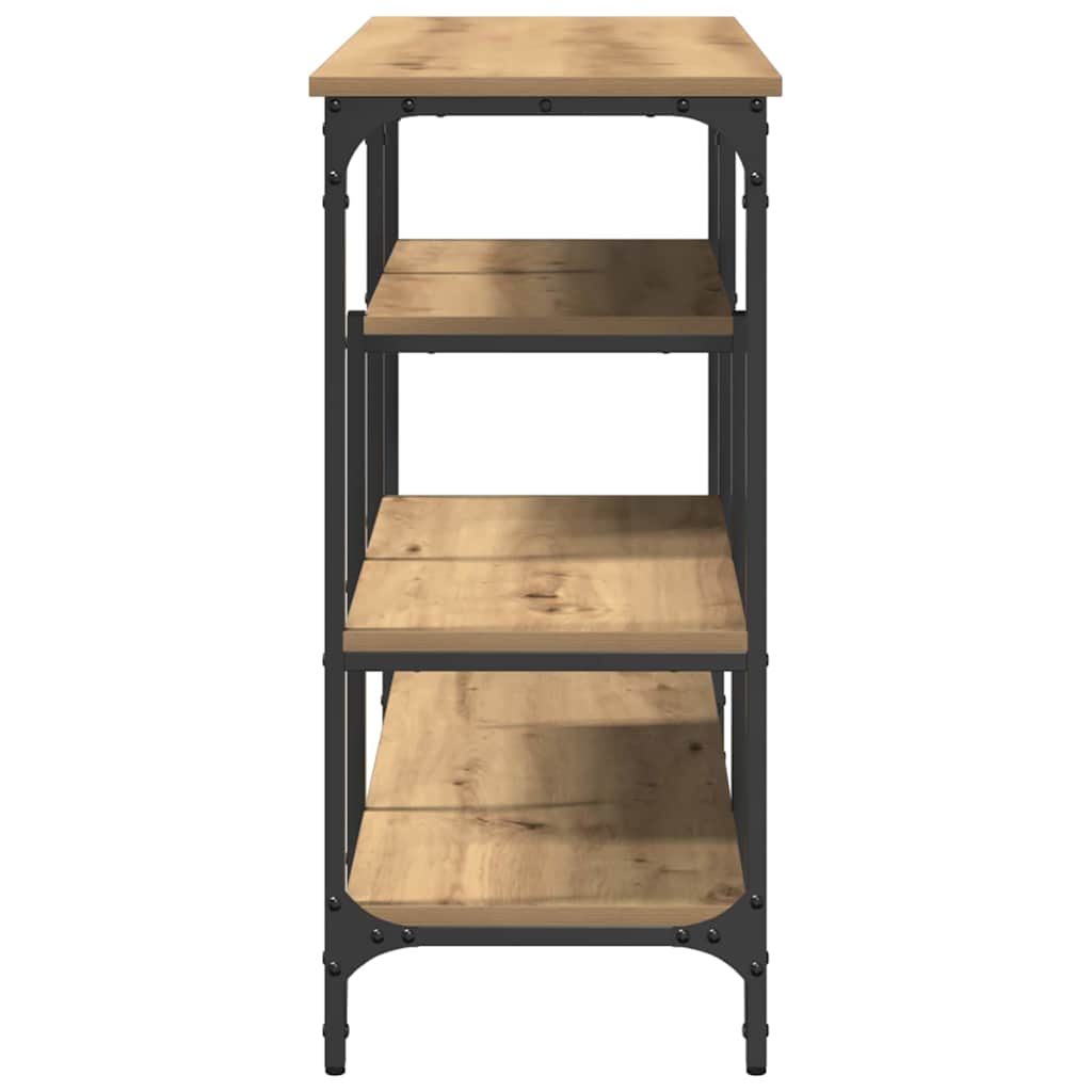 Konsolentisch mit Regal Artisan-Eiche 100 x 35 x 75 cm