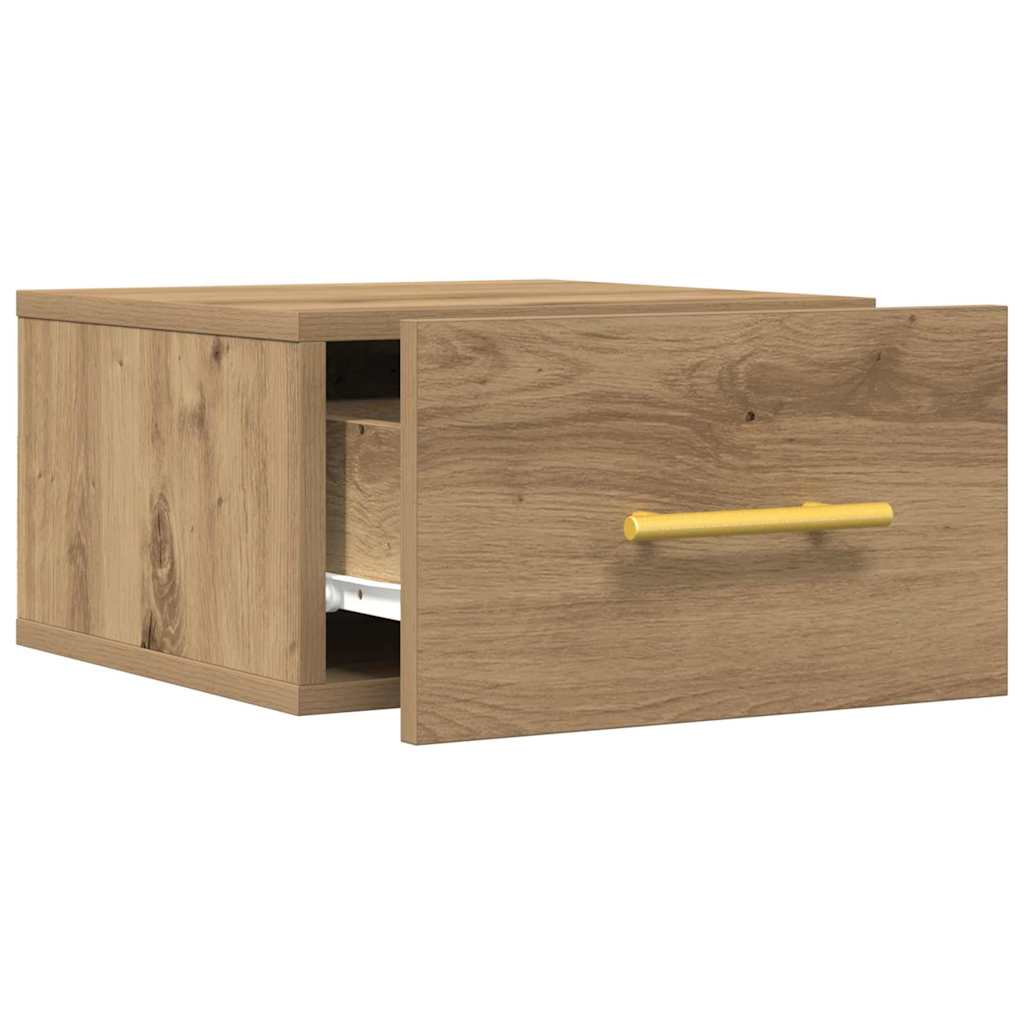 Nachttisch Artisan-Eiche 35 x 35 x 20 cm Holzwerkstoff