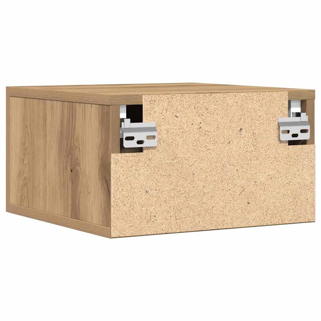Nachttisch Artisan-Eiche 35 x 35 x 20 cm Holzwerkstoff