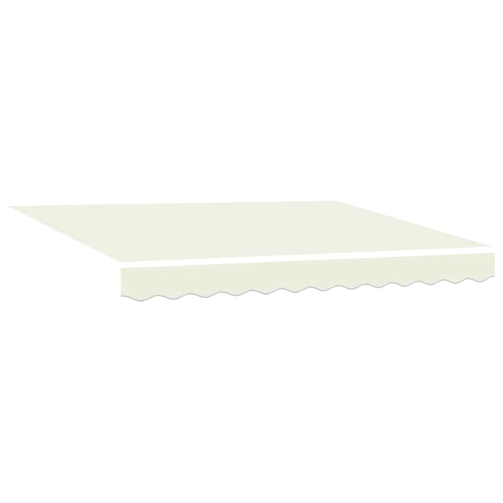 Einziehbare Markise Creme 250 x 200 cm Stoff