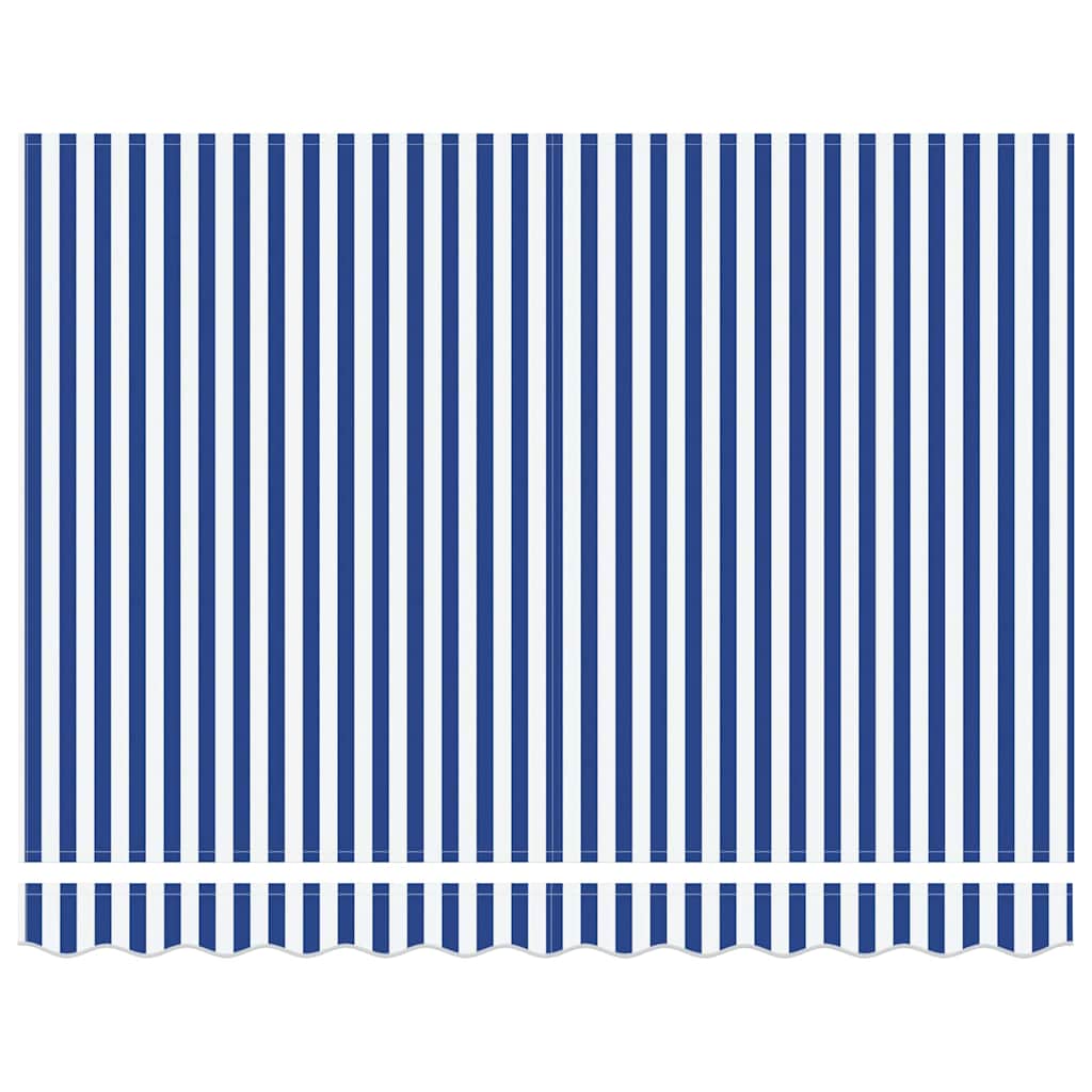 Einziehbare Markise Blau 300 x 200 cm Stoff