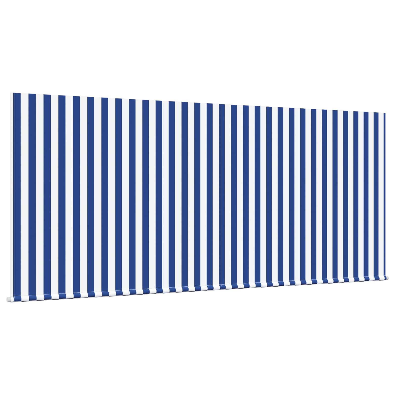 Einziehbare Markise Blau und Weiß 300 x 200 cm