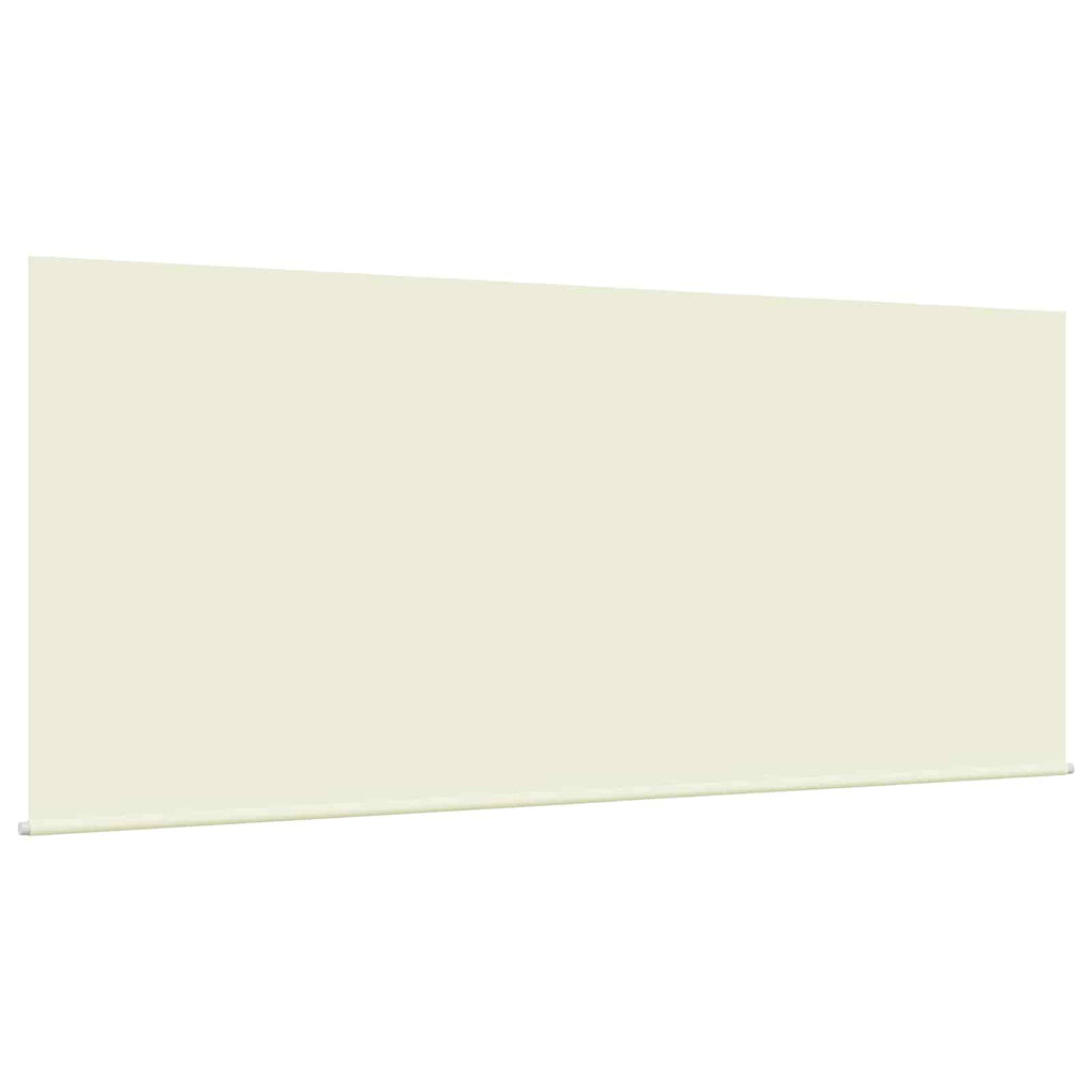 Einziehbare Markise Creme 300 x 200 cm Polyester und Aluminium