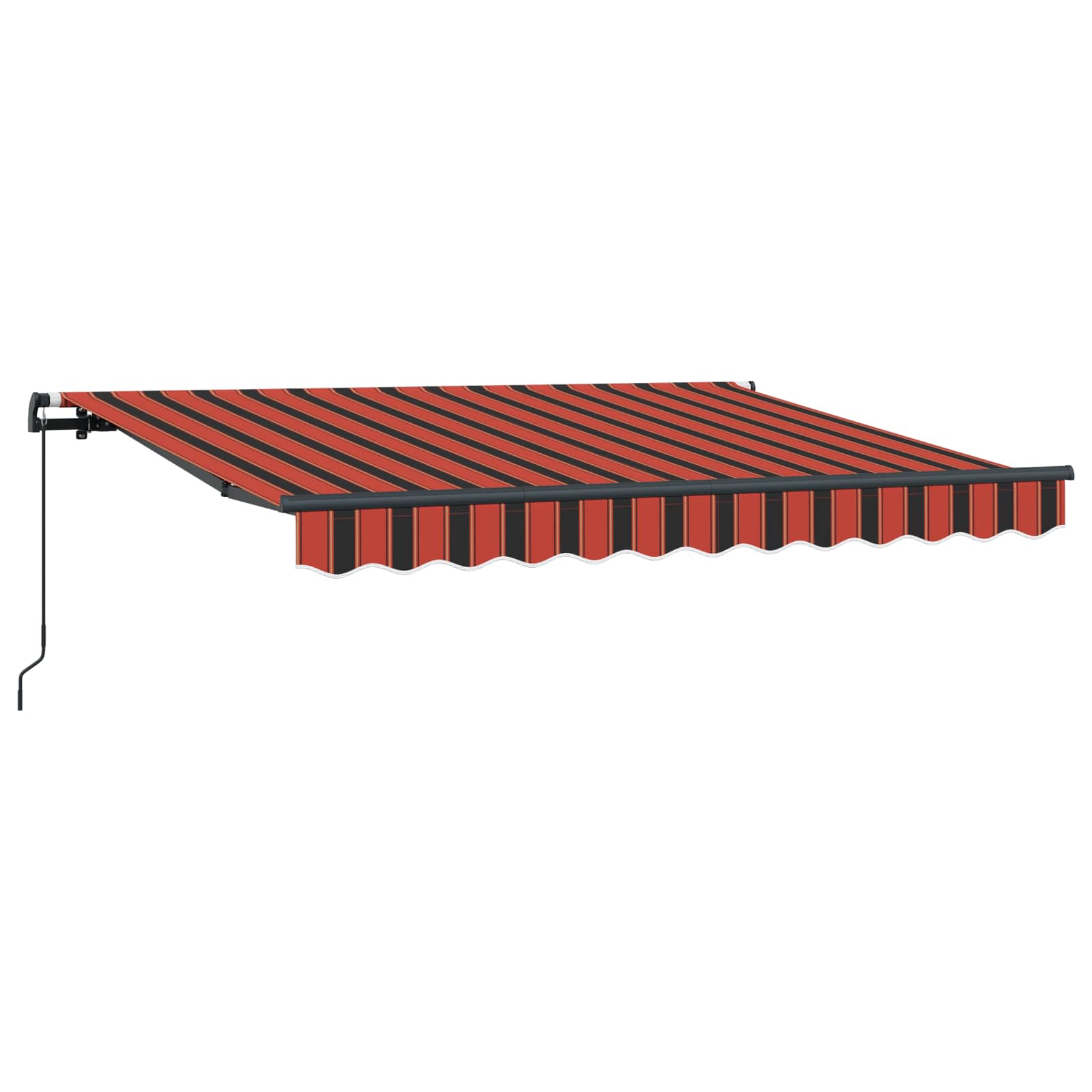 Einziehbare Markise Orange 300 x 200 cm Stoff