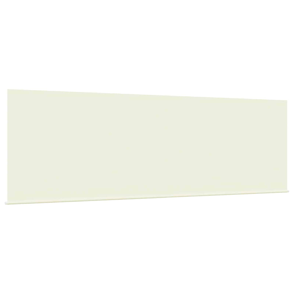 Einziehbare Markise Creme 350 x 200 cm Polyester und Aluminium