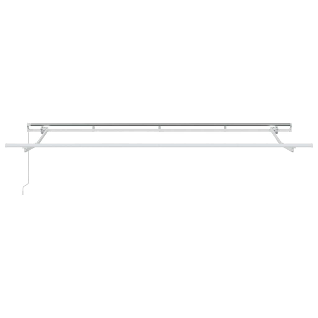 Einziehbare Markise Orange 350 x 200 cm Stoff