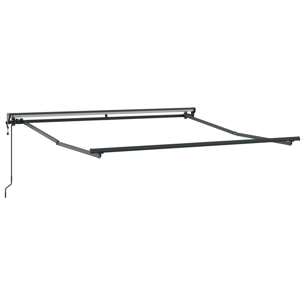 Markisenrahmen Blau und Weiß 300 x 250 cm