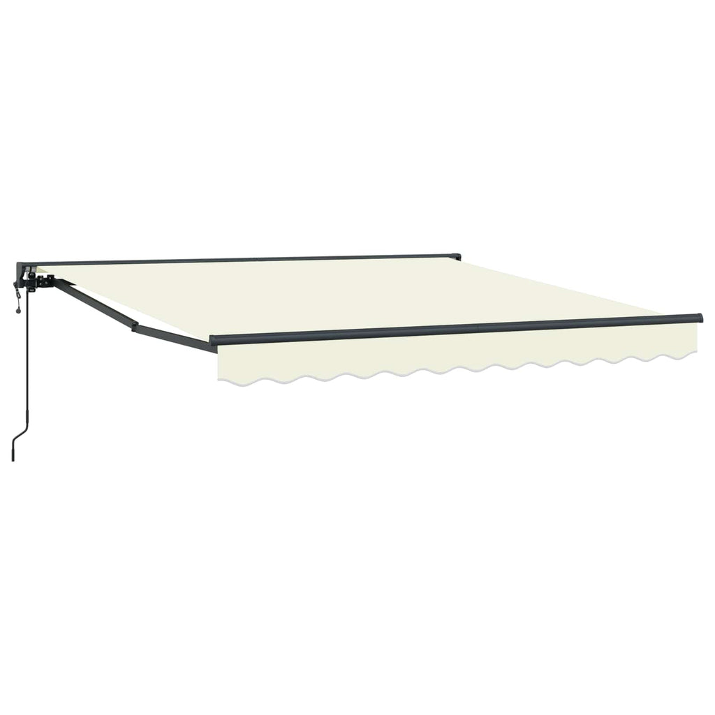 Markisenrahmen Creme 300 x 250 cm Polyester mit PU-Beschichtung