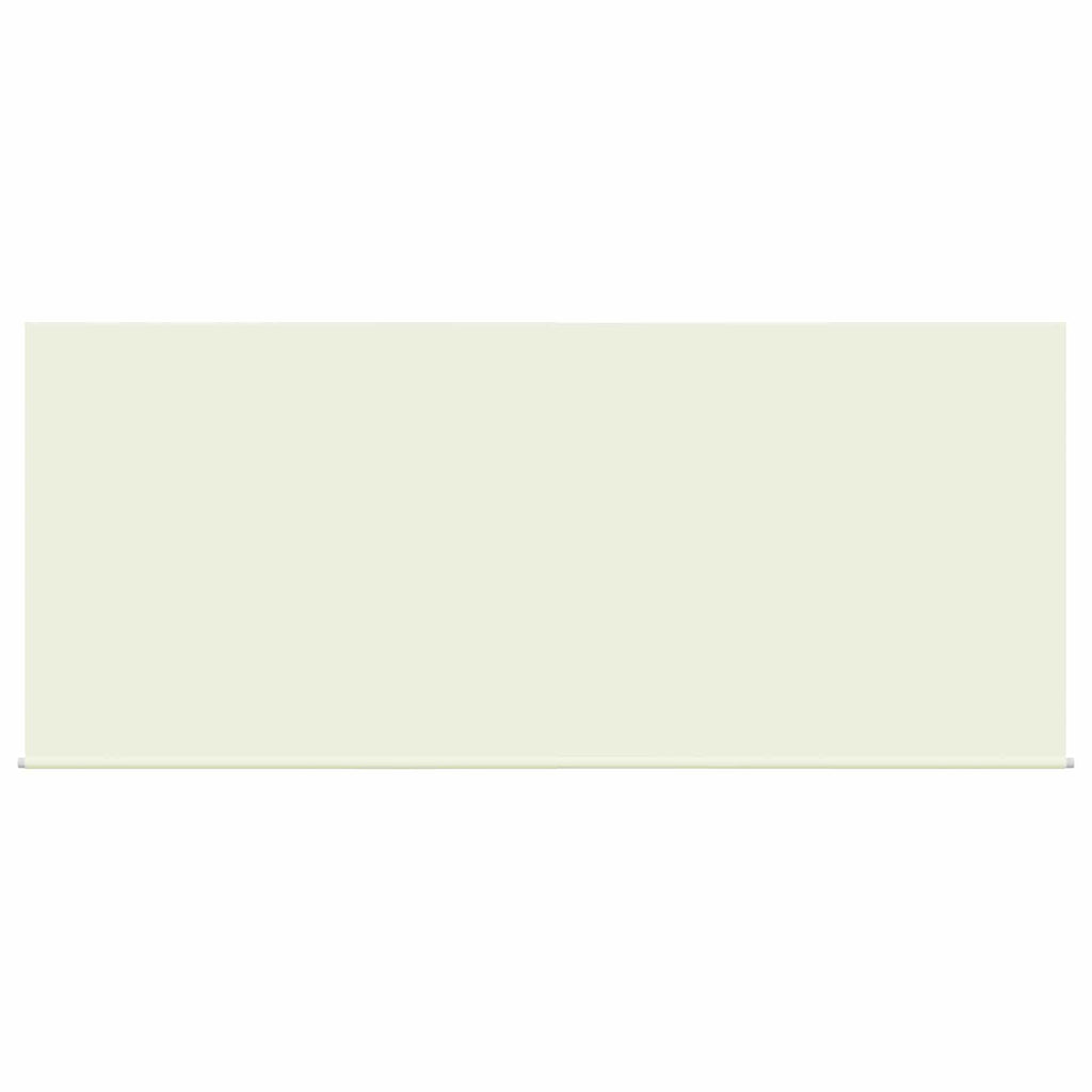 Einziehbare Markise Creme 300 x 250 cm Polyester und Aluminium