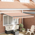 Ausziehbare Markise Mehrfarbig 300 x 250 cm