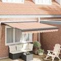Ausziehbare Markise Mehrfarbig 300 x 250 x 165 cm