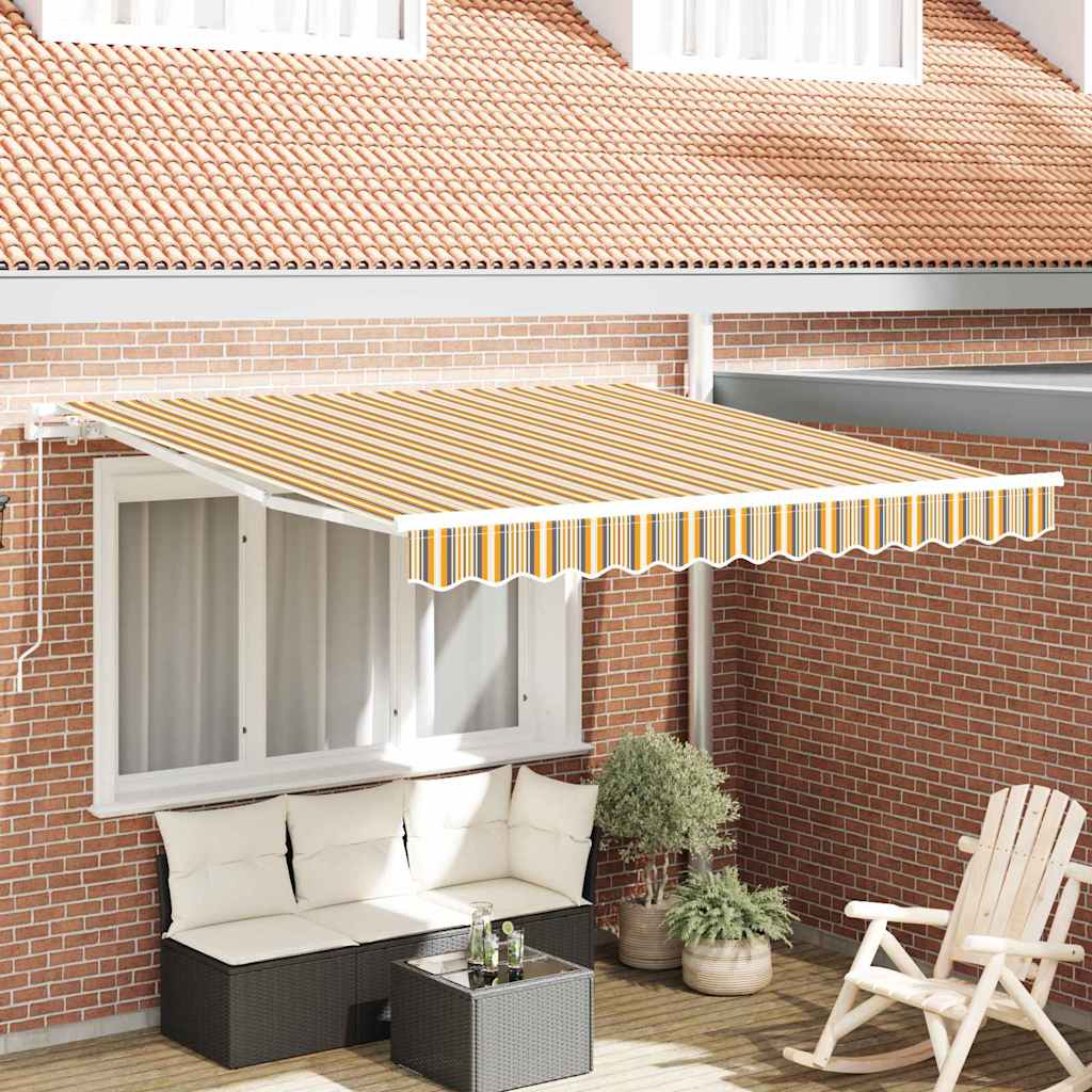 Ausziehbare Markise Mehrfarbig 300 x 250 x 165 cm