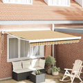 Ausziehbare Markise Mehrfarbig 300 x 250 x 165 cm