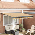Ausziehbare Markise Mehrfarbig 300 x 250 cm