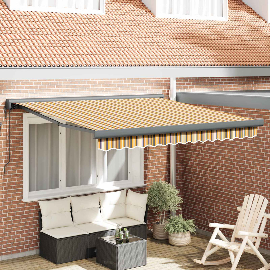 Ausziehbare Markise Mehrfarbig 300 x 250 x 165 cm