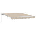 Ausziehbare Markise Beige 300 x 250 x 165 cm