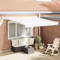 Markisenstoff Weiß 300 x 250 cm Polyester