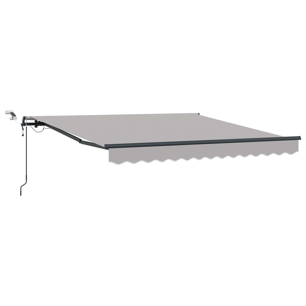 Markisenstoff Hellgrau 300 x 250 cm Polyester