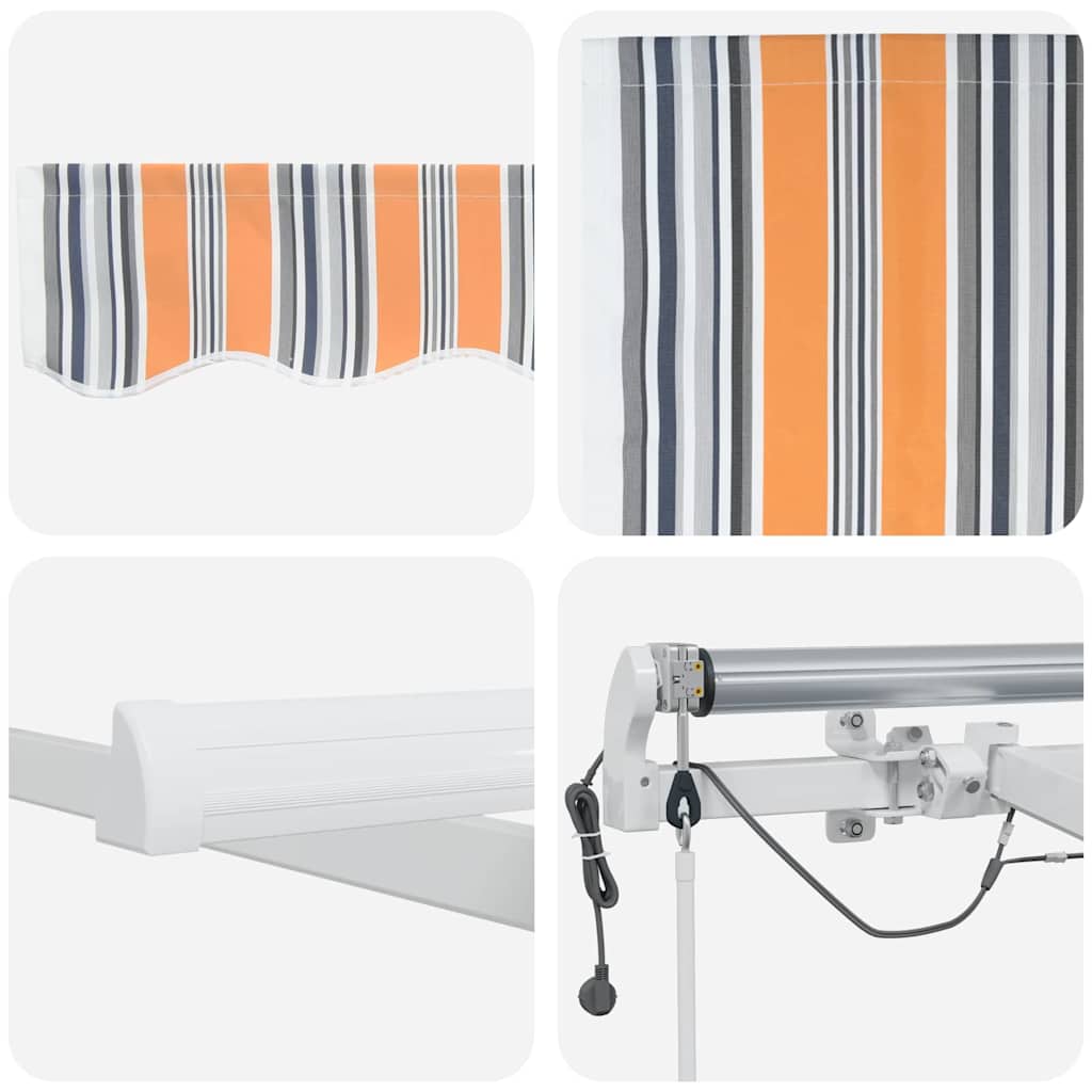 Markisenstoff Mehrfarbig 350 x 250 cm Polyester