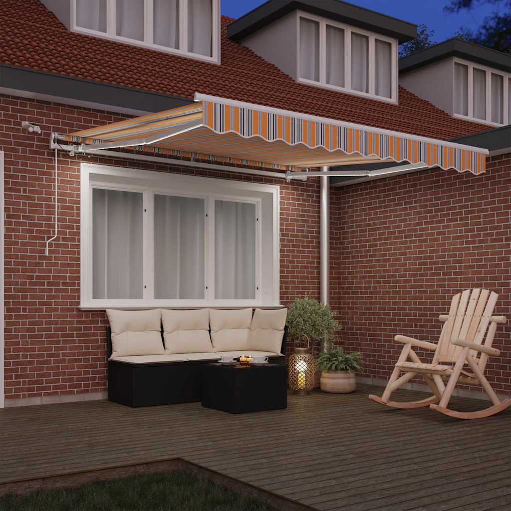 Markisenstoff Mehrfarbig 350 x 250 cm Polyester