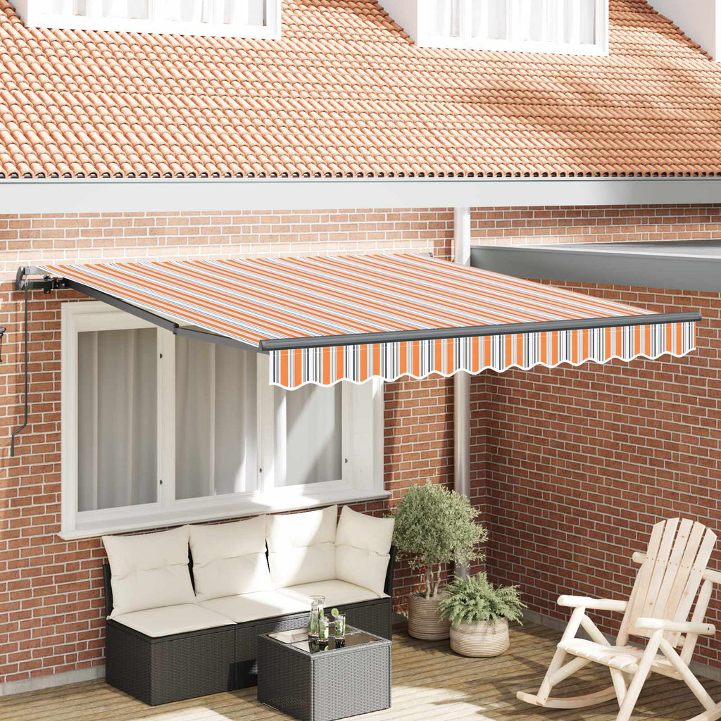 Ausziehbare Markise Mehrfarbig 350 x 250 cm