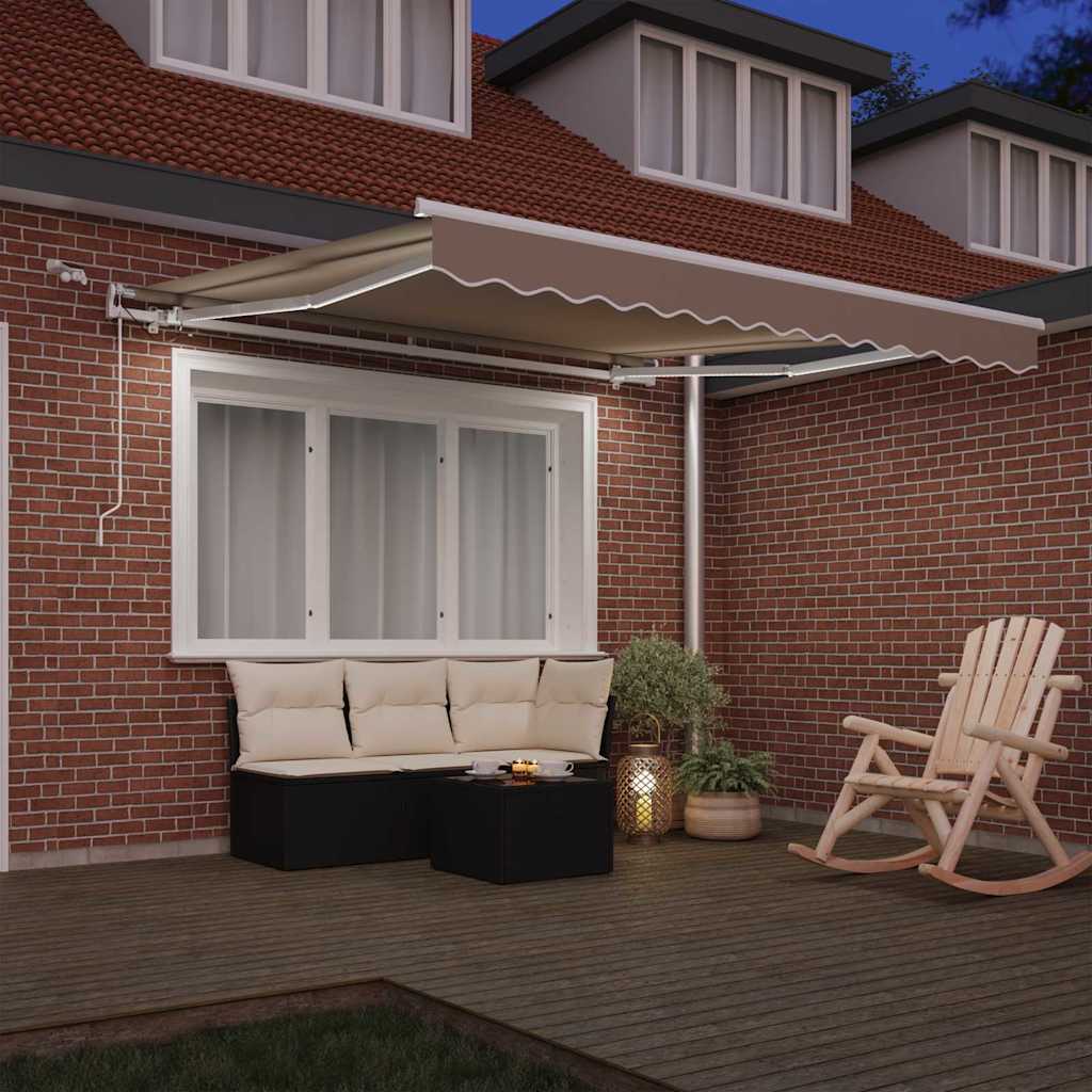 Markisenstoff Beige 350 x 250 cm Polyester