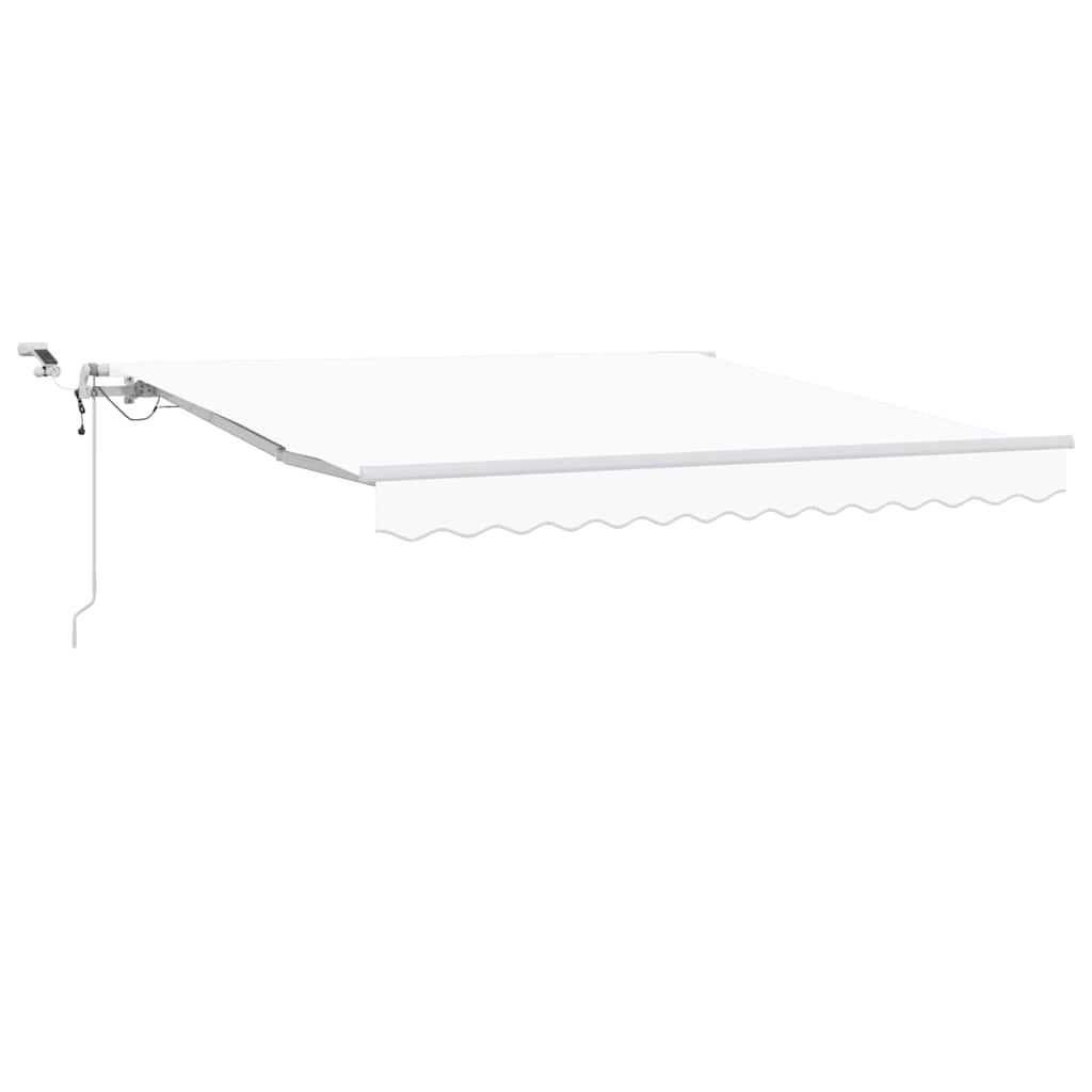 Markisenstoff Weiß 350 x 250 cm Polyester