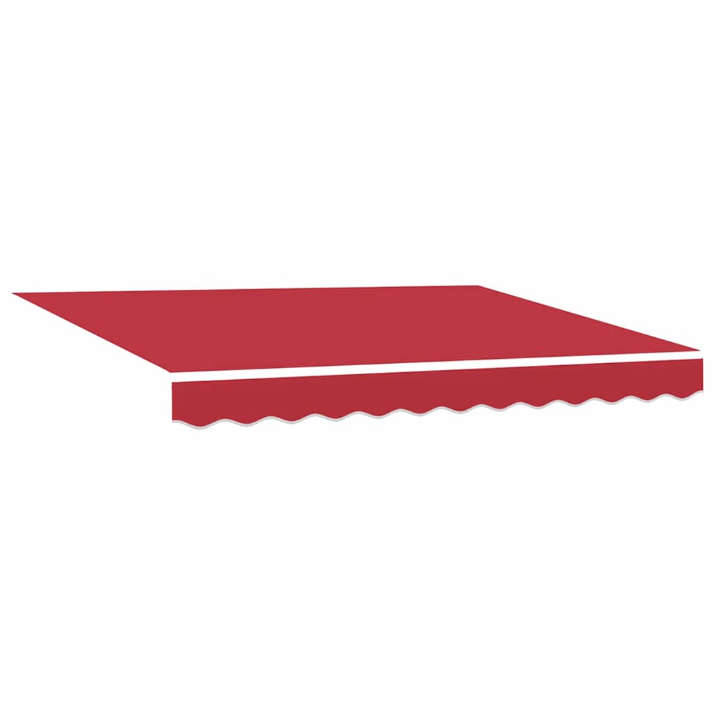 Markisenstoff Rot 350 x 250 cm Polyester