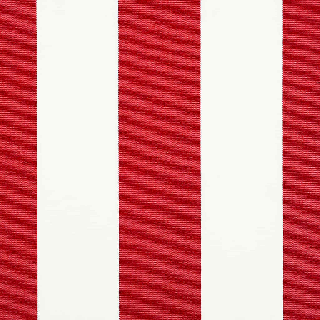 Ausziehbare Markise Rot und Weiß 400 x 300 cm