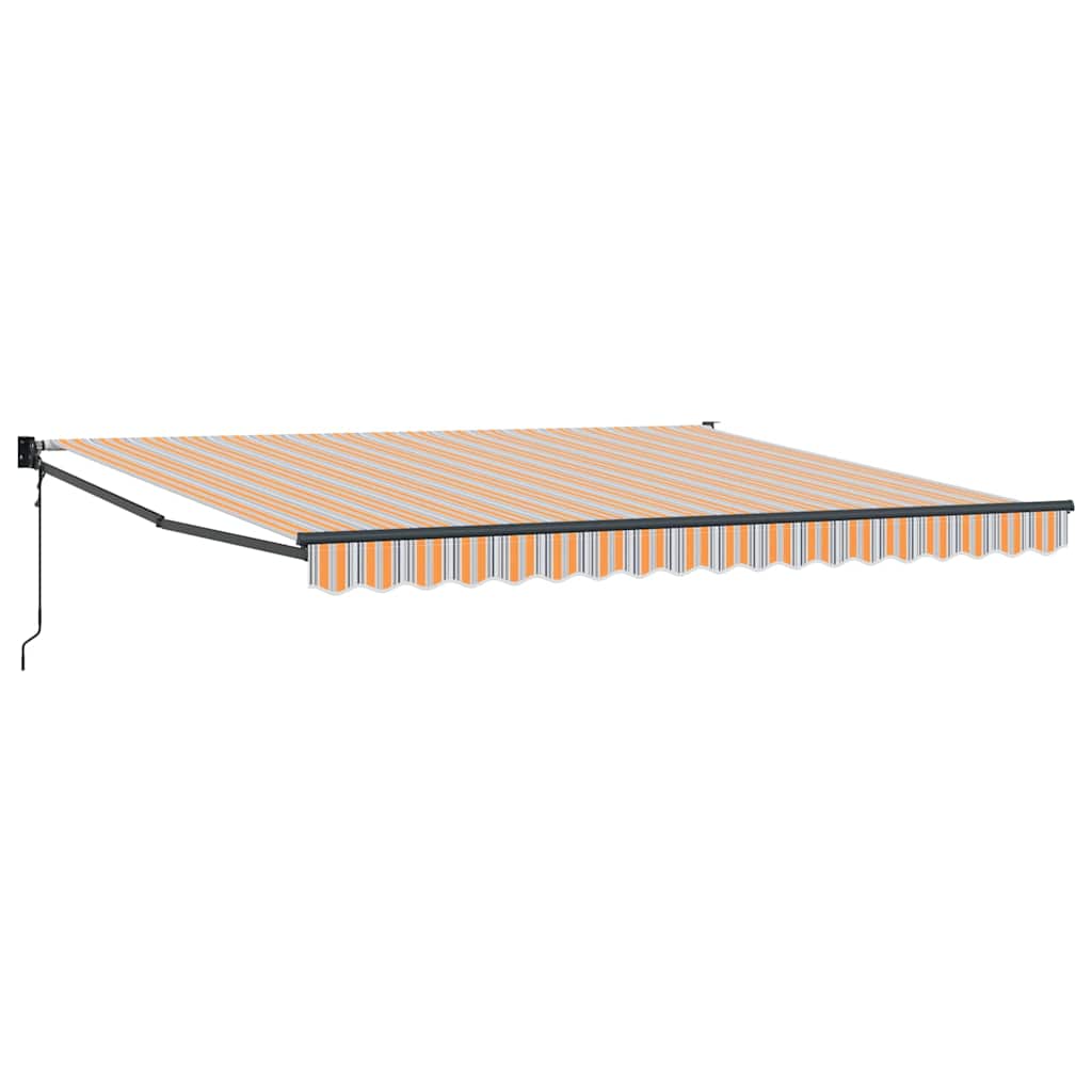 Markise Mehrfarbig 400 x 300 cm Polyester und Metall