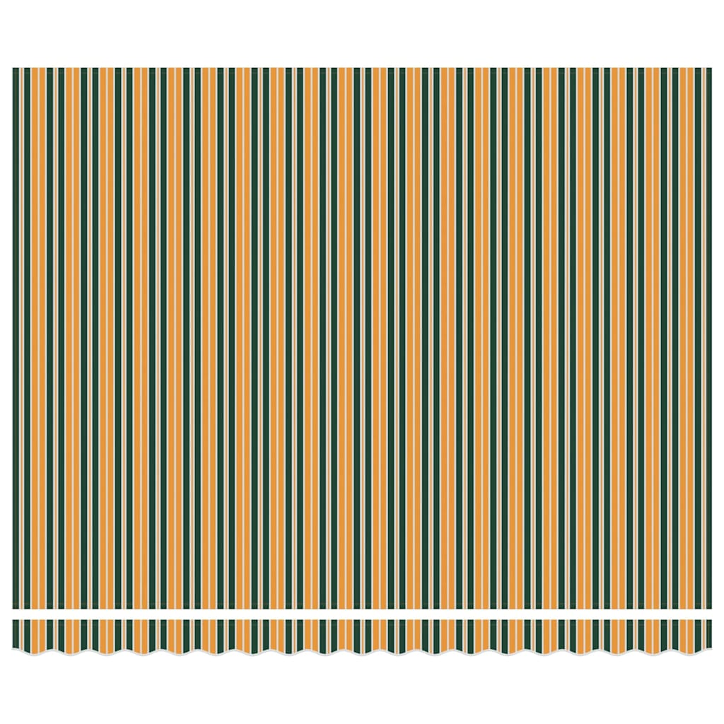 Markise Mehrfarbig 400 x 300 cm Polyester und Metall