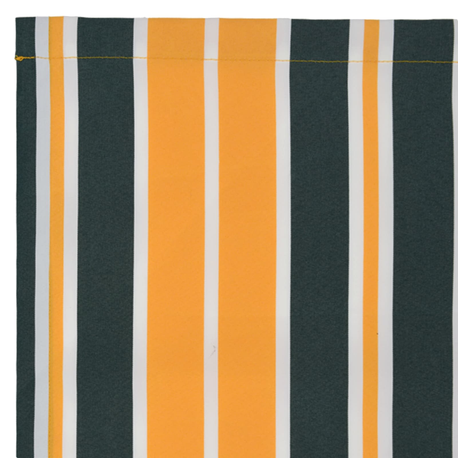 Markisenstoff Grün und Weiß 400 x 350 cm Polyester