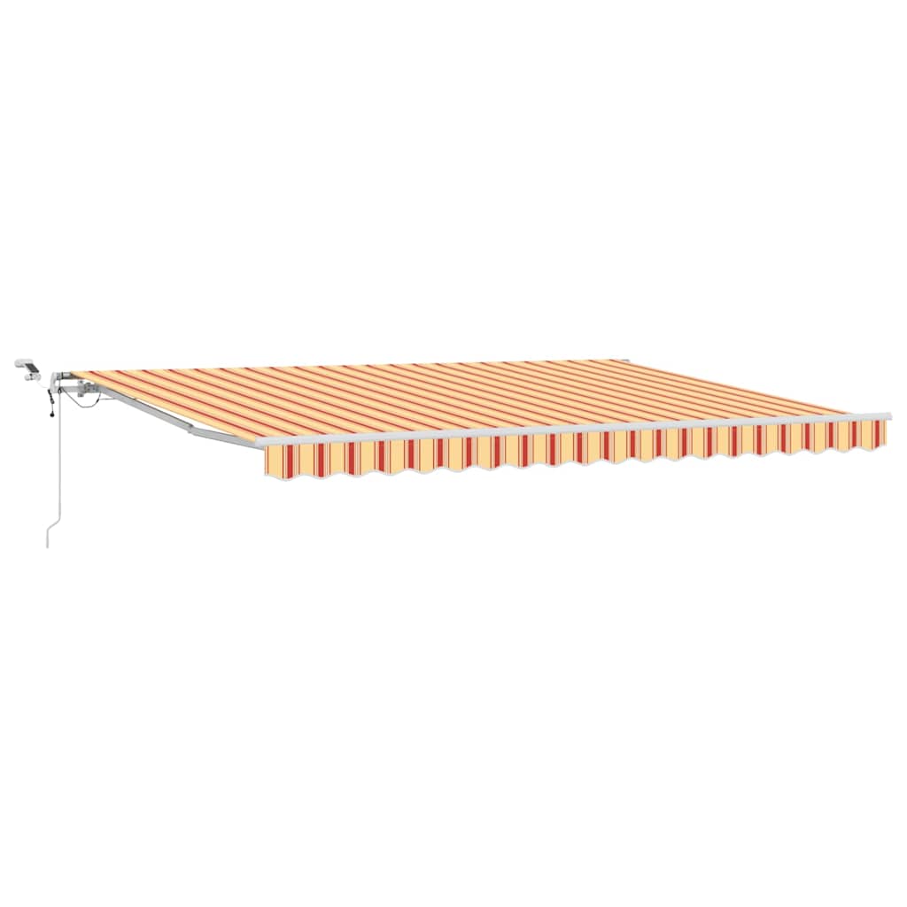 Markisenstoff Gelb und Orange 450 x 300 cm Polyester