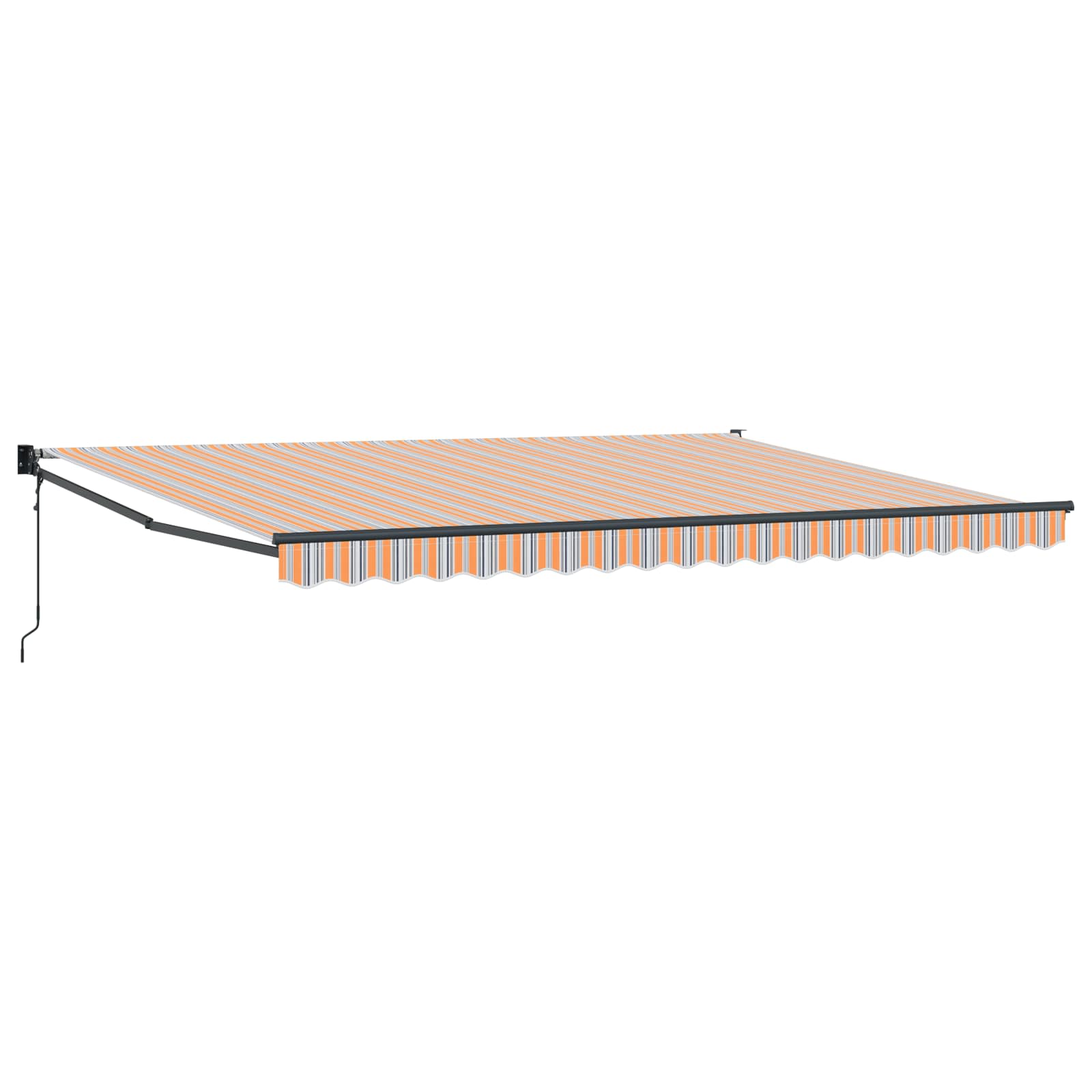 Markise Mehrfarbig 450 x 300 cm Polyester und Metall
