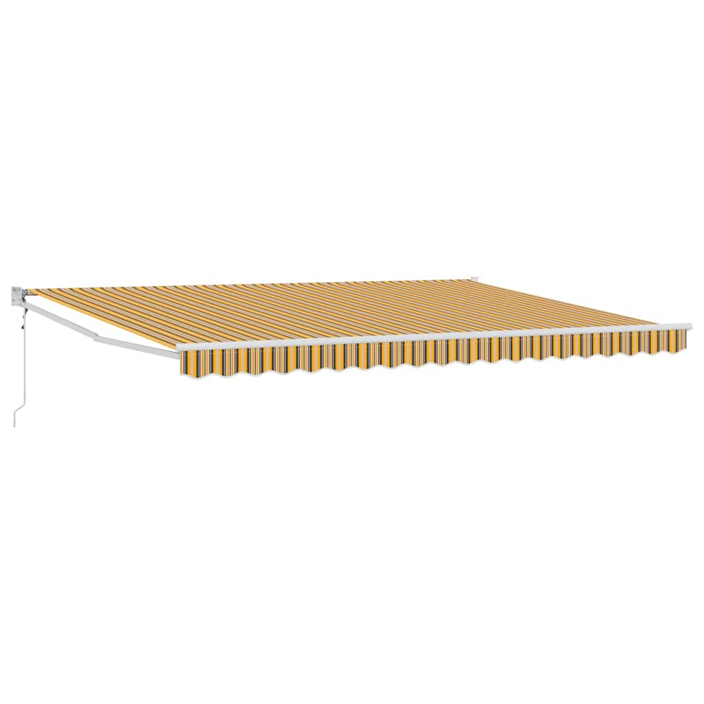 Markise Mehrfarbig 450 x 300 cm Polyester und Metall