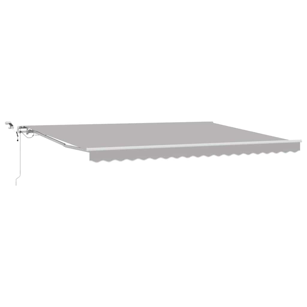 Markisenstoff Hellgrau 450 x 300 cm Polyester