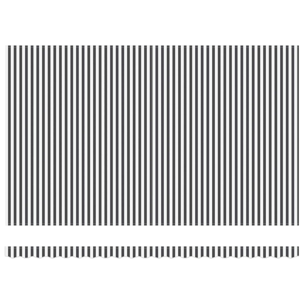 Markisenrahmen Anthrazit und Weiß 500 x 300 cm