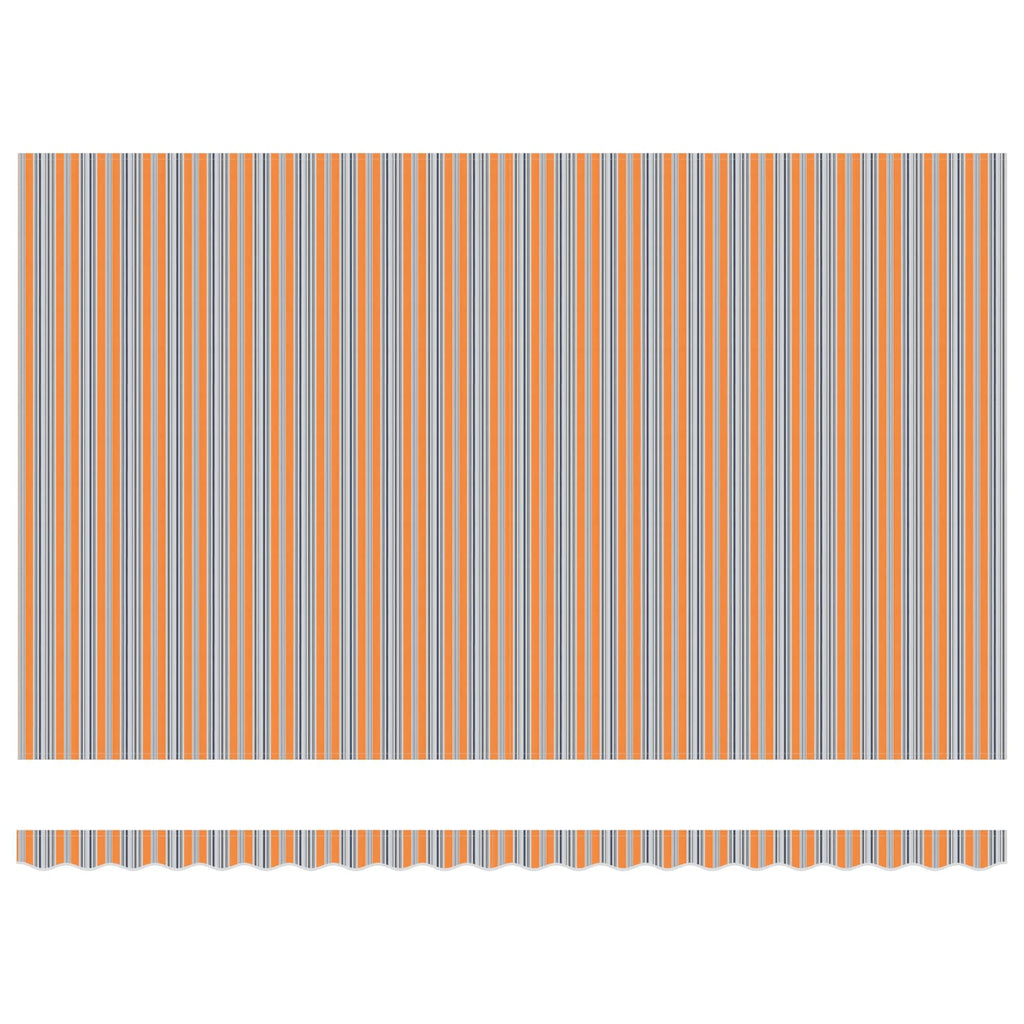 Markisenrahmen Blau und Orange 500 x 300 cm