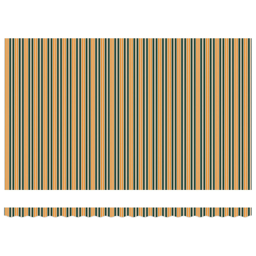Ausziehbare Markise Grün und Gelb 500 x 300 cm
