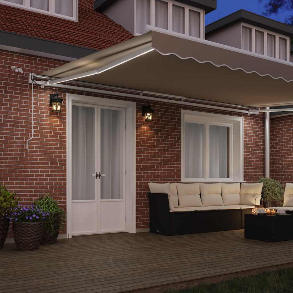 Markisenstoff Beige 500 x 350 cm Polyester