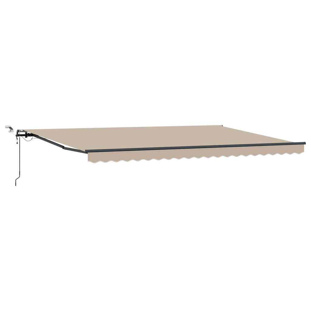 Markisenstoff Beige 500 x 350 cm Polyester