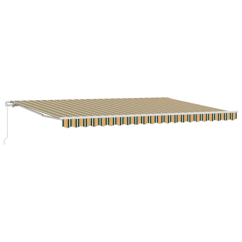 Ausziehbare Markise Mehrfarbig 500 x 350 cm