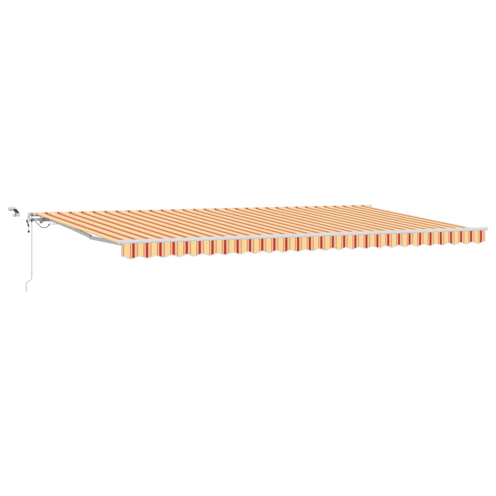 Markisenstoff Gelb und Orange 600 x 350 cm Polyester