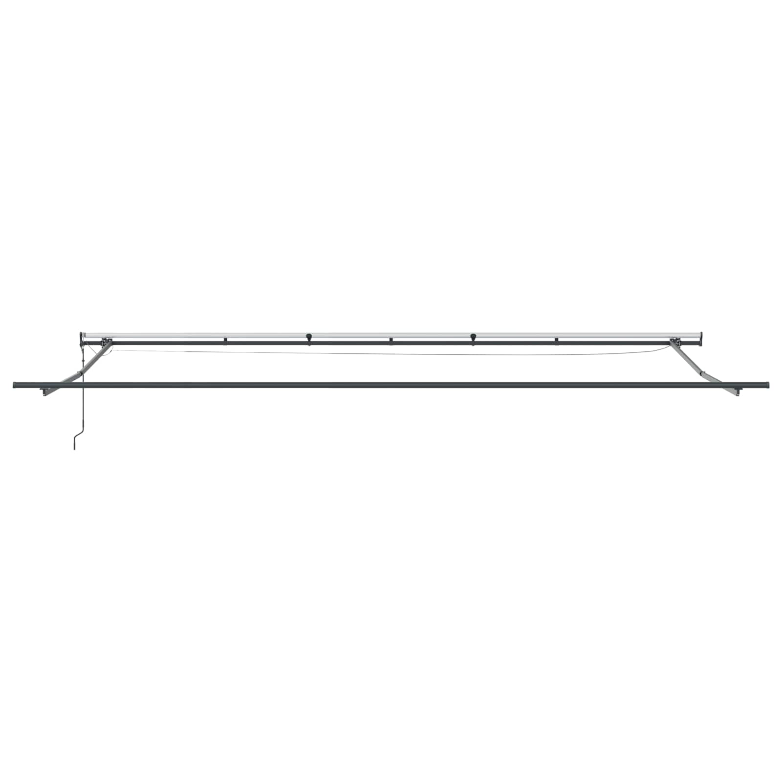 Markisenstoff Mehrfarbig 600 x 350 cm Polyester