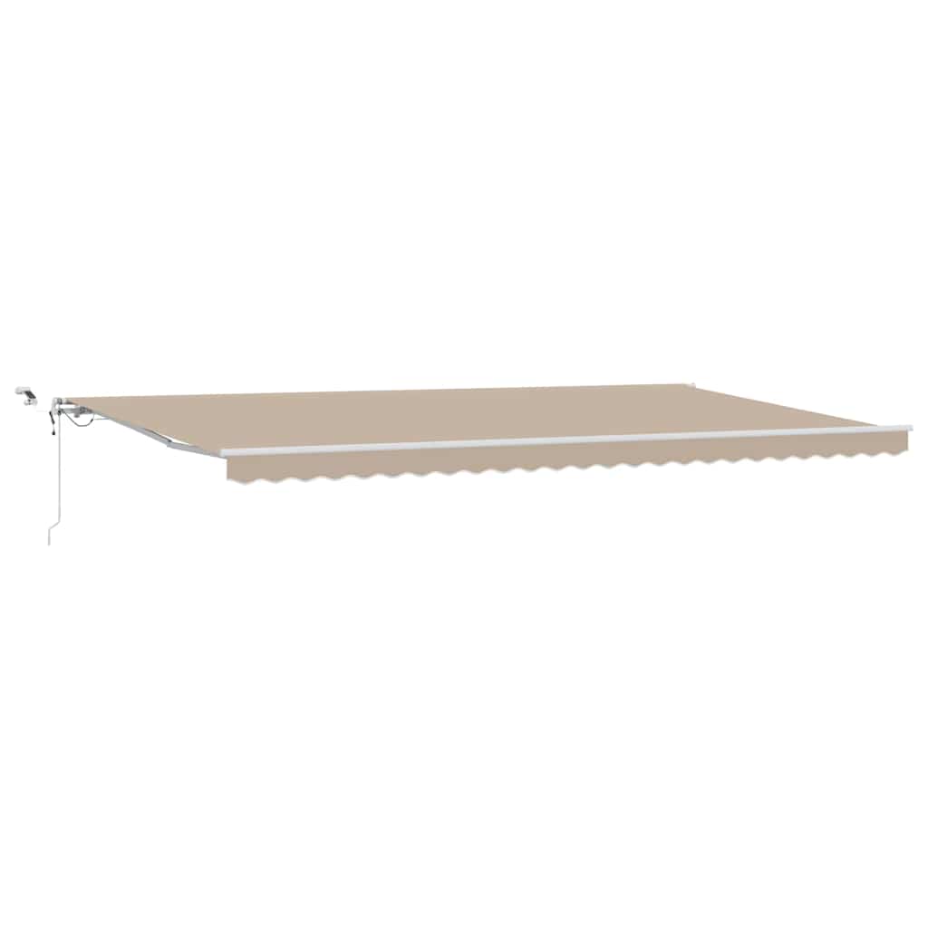 Markisenstoff Beige 600 x 350 cm Polyester
