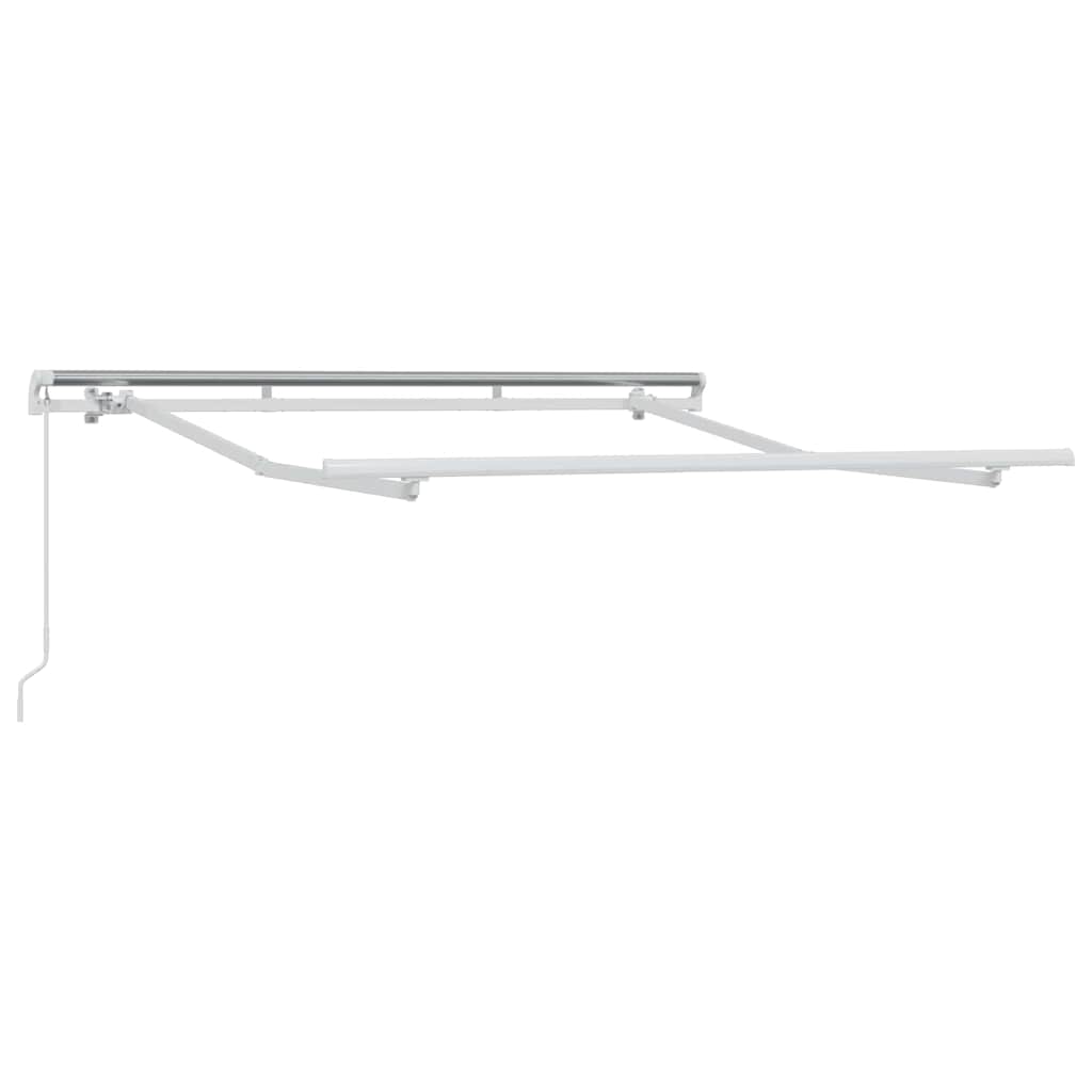 Markisenrahmen Weiß 2,5 x 2 m Metall