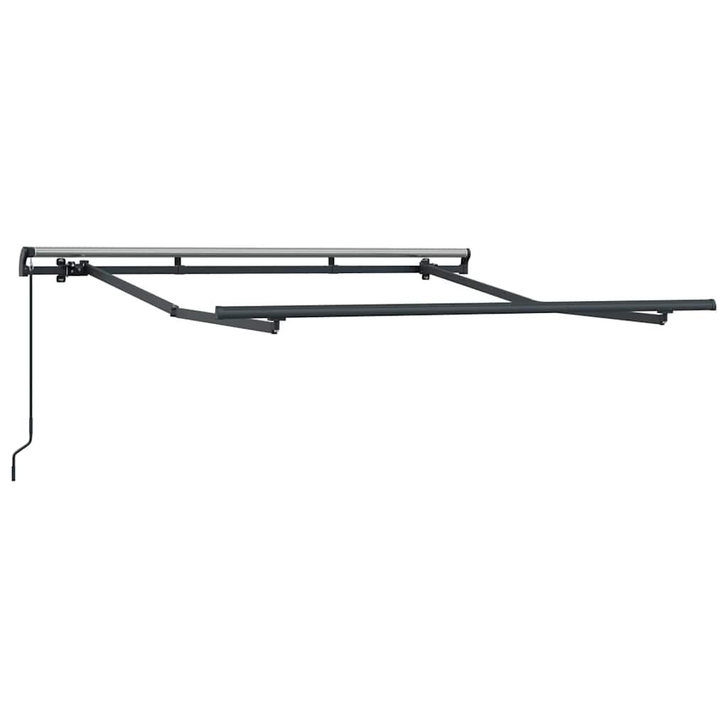 Markisenrahmen Anthrazit 2,5 x 2 m Metall
