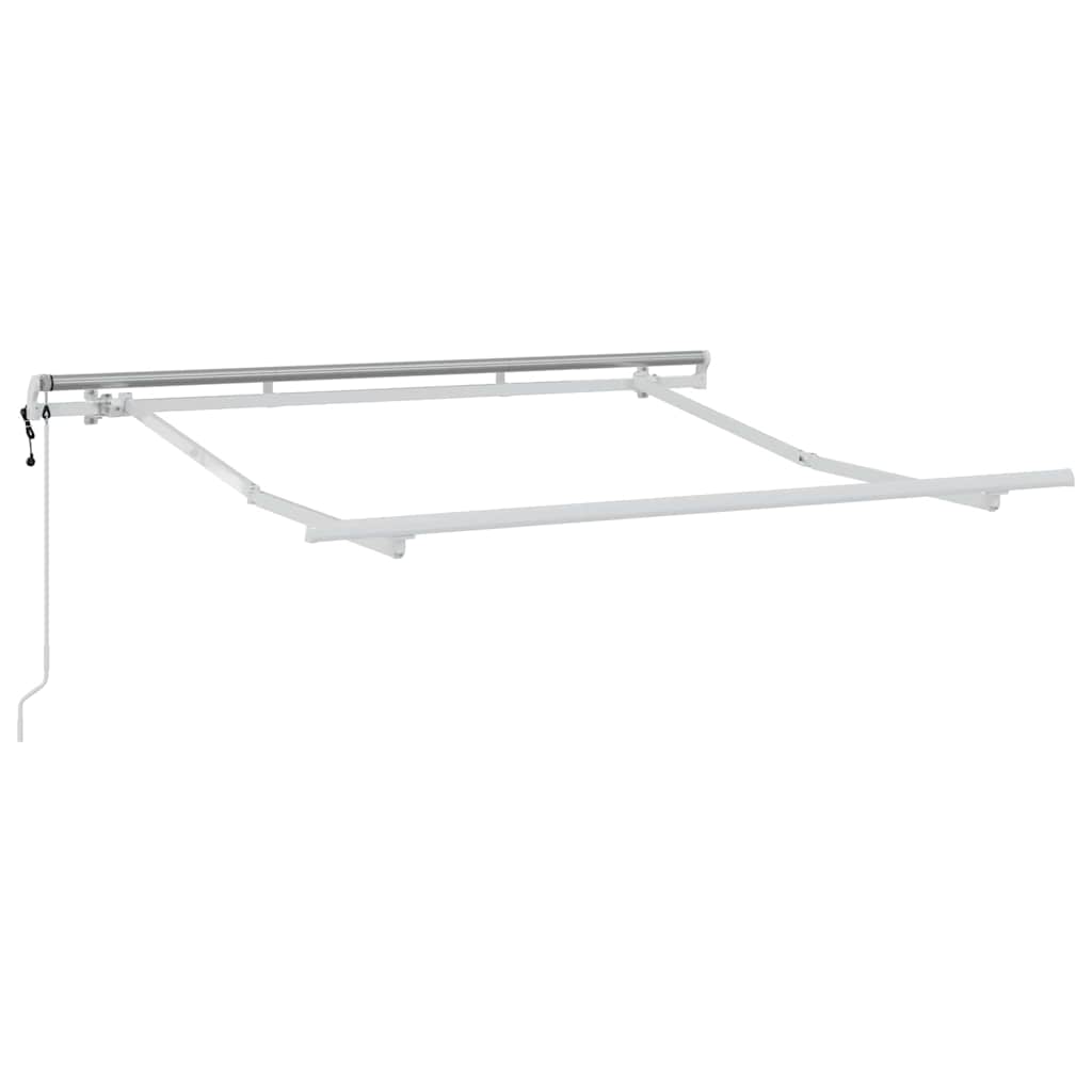 Markisenrahmen Weiß 2,5 x 2 m Metall