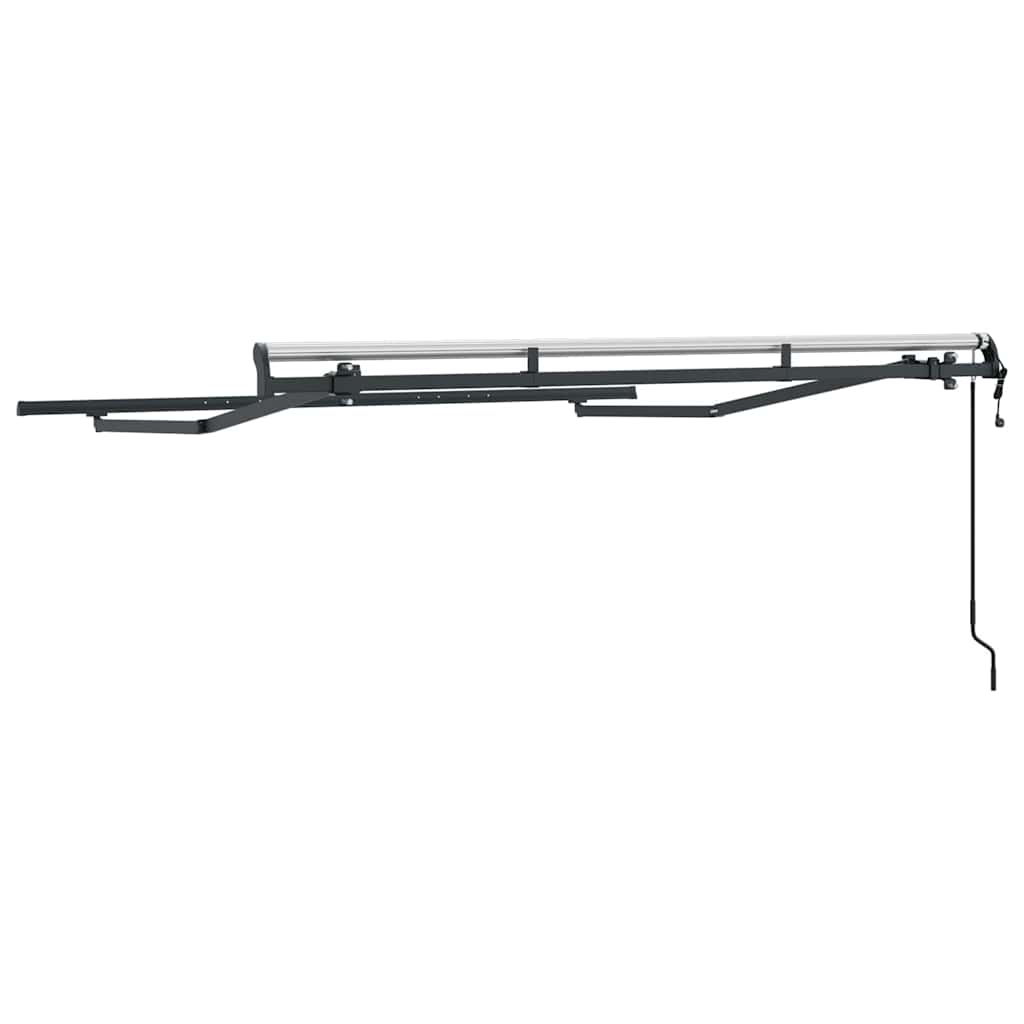 Markisenrahmen Anthrazit 2,5 x 2 m Metall