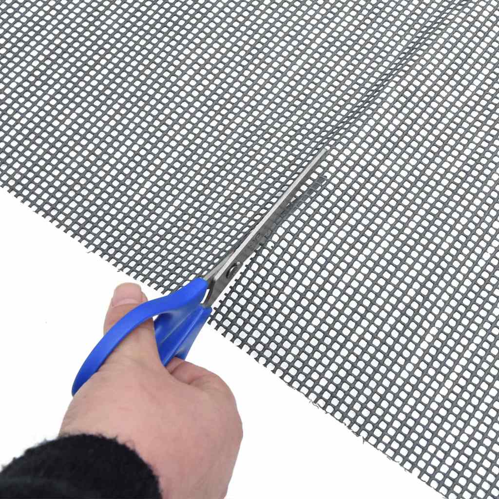 Zeltteppich Anthrazit 200 x 200 cm Polyester